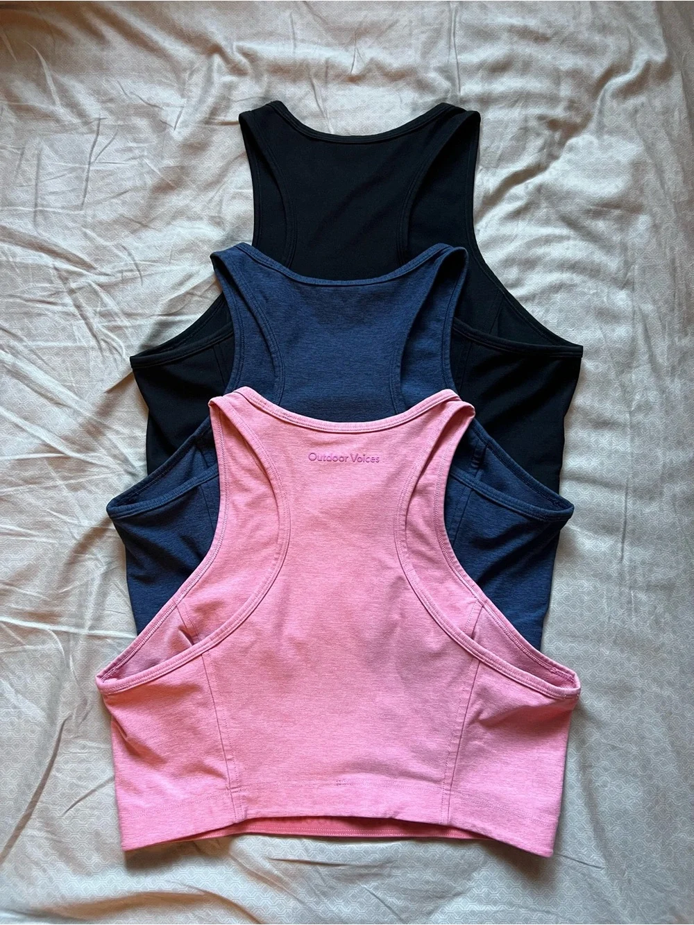 Outdoor Voices Athena Sports Bras - Set of Three